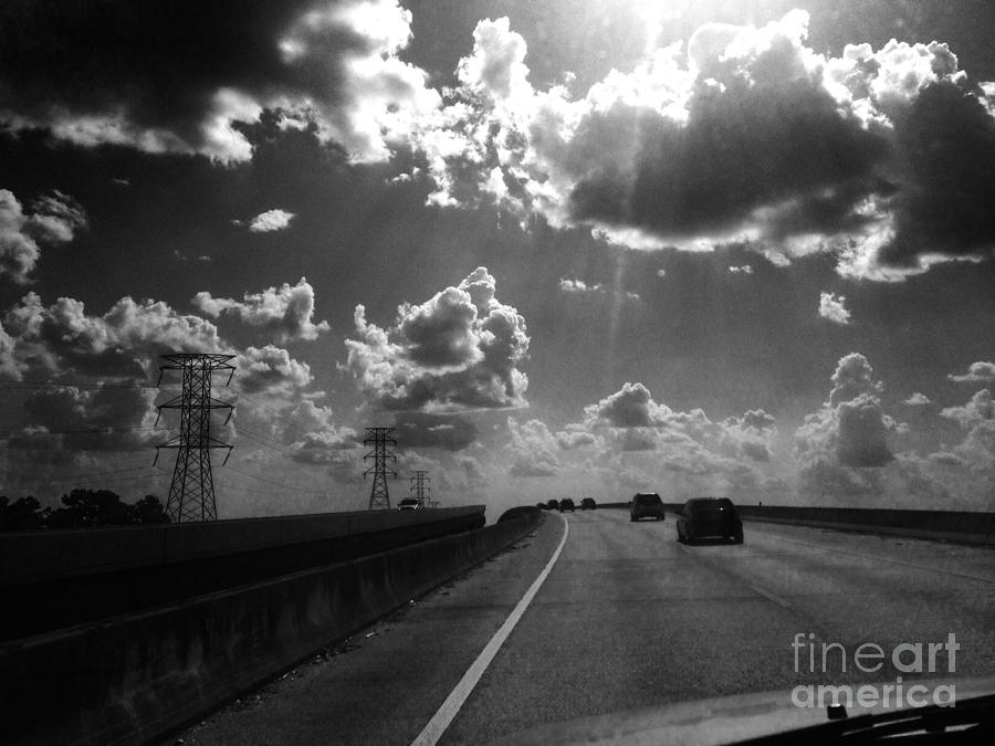 Highway clouds Photograph by WaLdEmAr BoRrErO