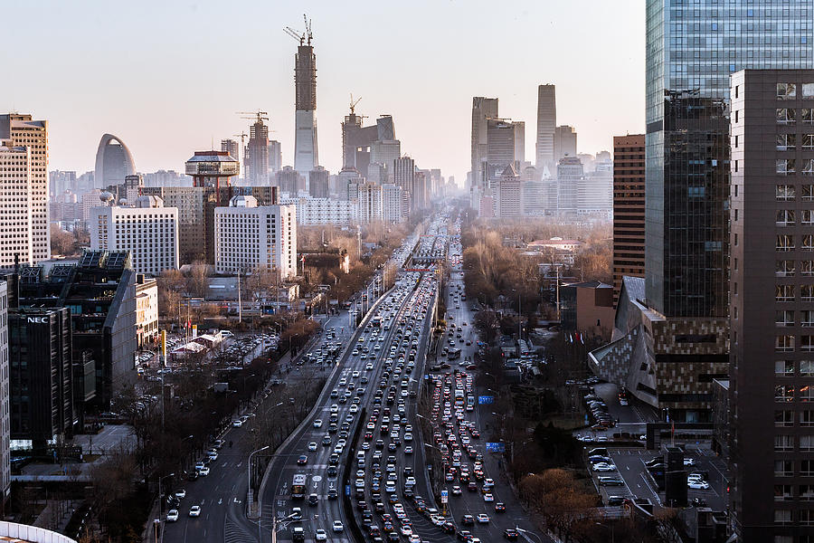 Highway In Beijing Photograph by DuKai photographer