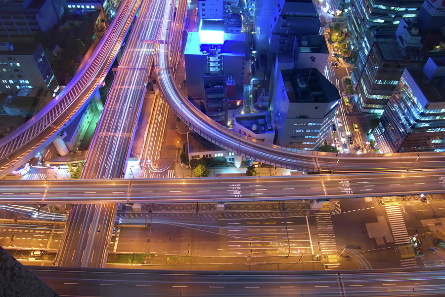 Highway Junction Photograph by Tatsuya Anonymous Highway Junction Photograph by Tatsuya Anonymous