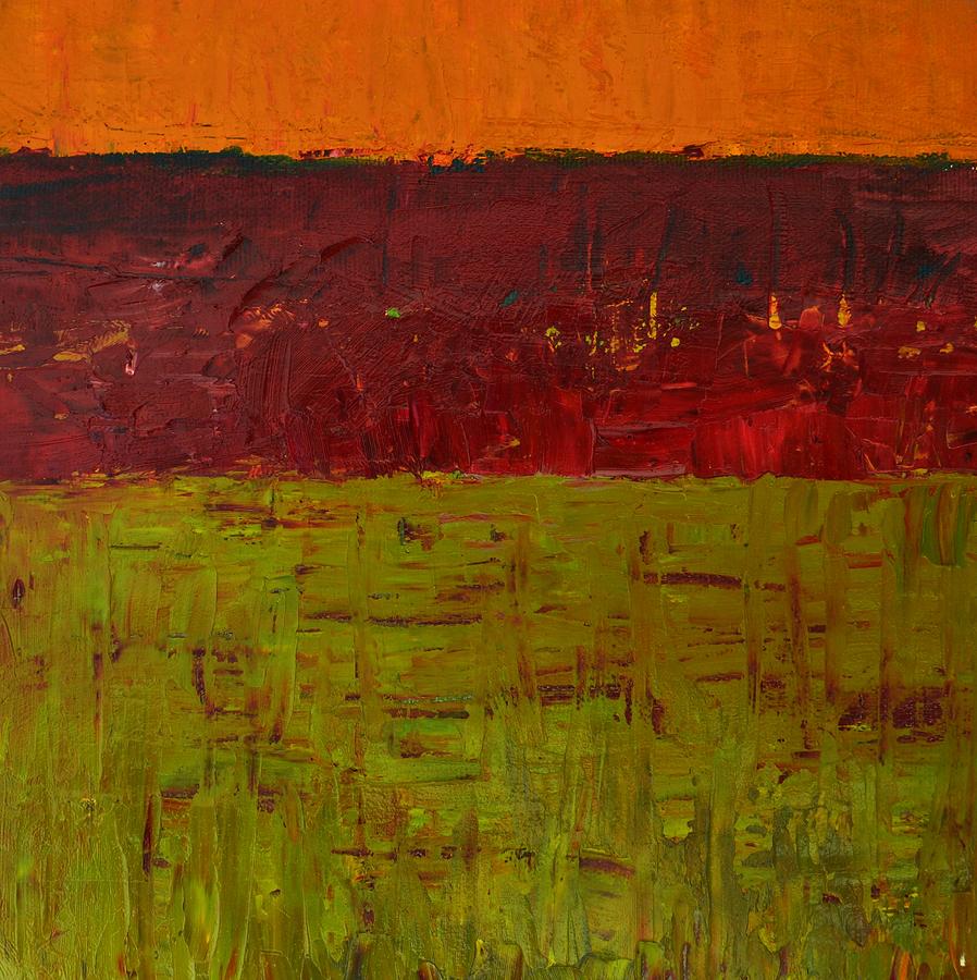 Highway Series - Plains Painting by Michelle Calkins
