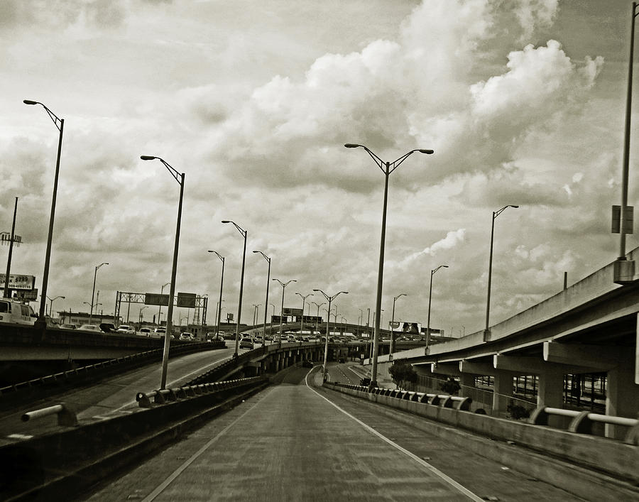 New Orleans Photograph - Highway to Hell in New Orleans by Louis Maistros