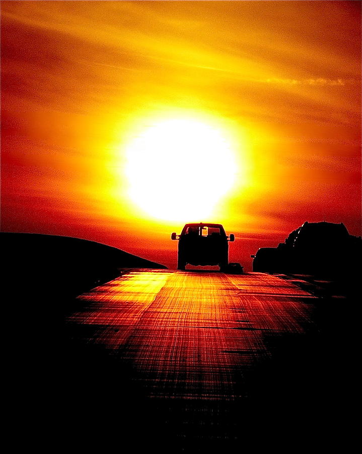 Highway to the Sun Photograph by Jean Wright