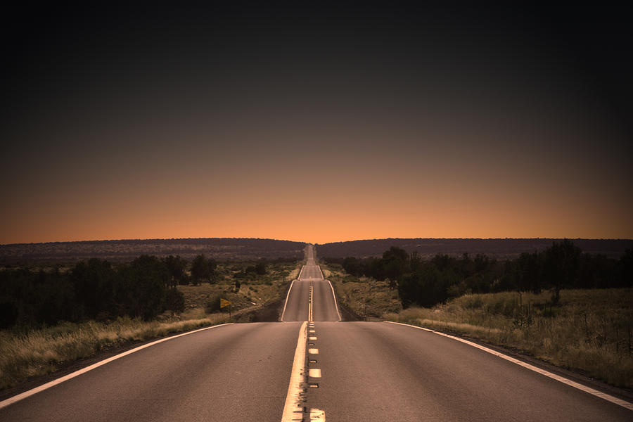 Highway to the Sunset Photograph by JennaWagner