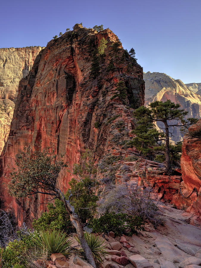 Nature Photograph - Hiking Angels by Chad Dutson