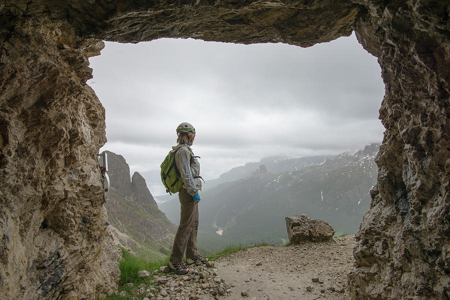 Mountain Photograph - Hikking The Ww1 Historical Trails by Marcos Ferro Mountain Photograph - Hikking The Ww1 Historical Trails by Marcos Ferro