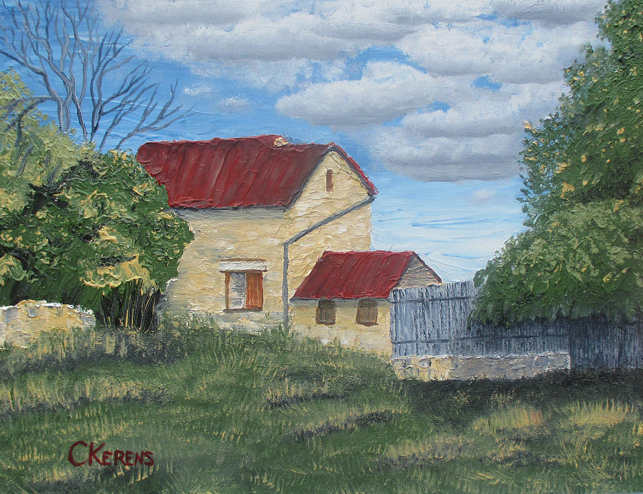 Hill Country Painting by Cynthia Kerens - Fine Art America