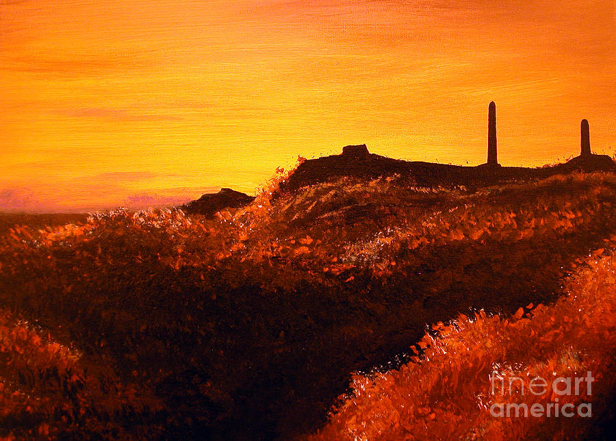 HIll of Tara Painting by Alys Caviness-Gober
