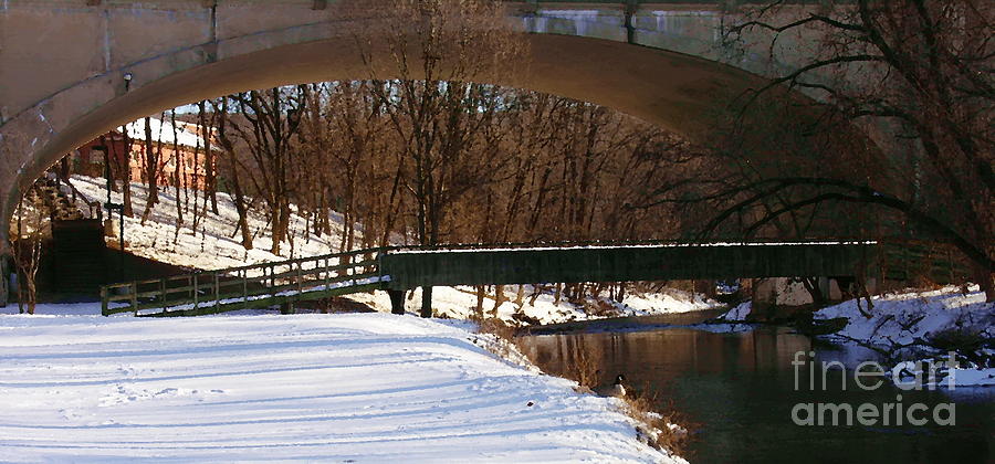 Hill to Hill Bridge on Monocacy Photograph by Jacqueline M Lewis