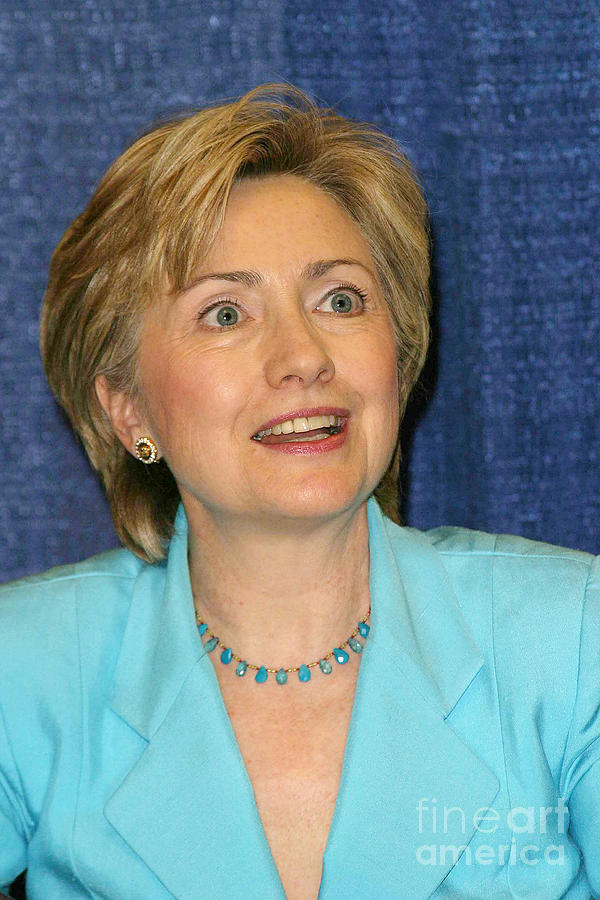 Bill Clinton Photograph - Hillary Clinton by Nina Prommer