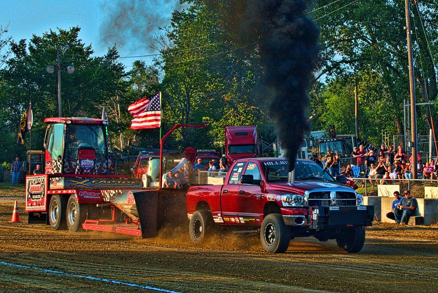 Hillbilly Bone Pulling Truck Photograph by Tim McCullough