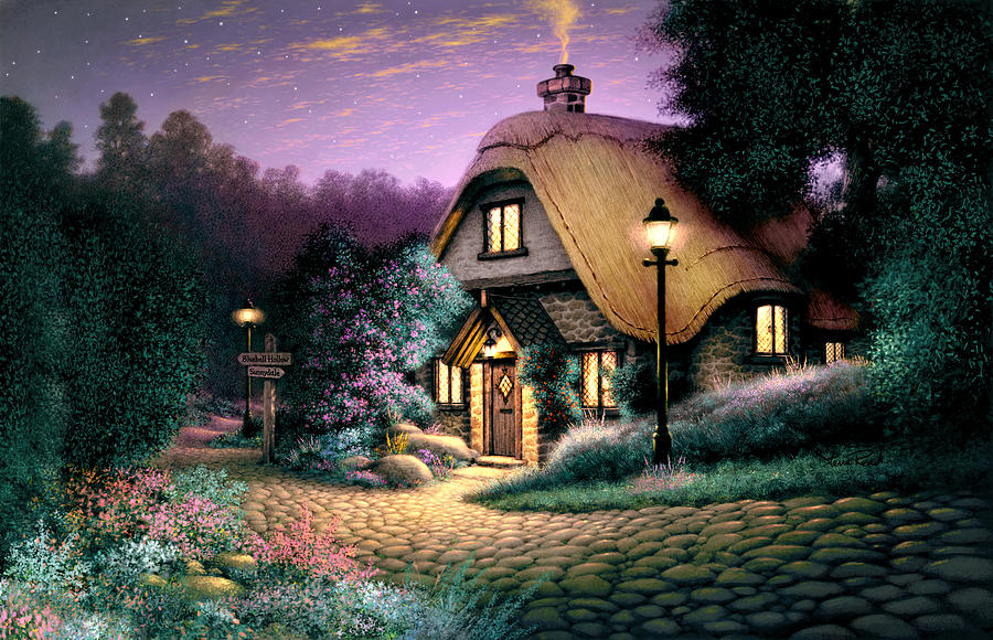 Hillcrest Cottage Photograph by MGL Meiklejohn Graphics Licensing