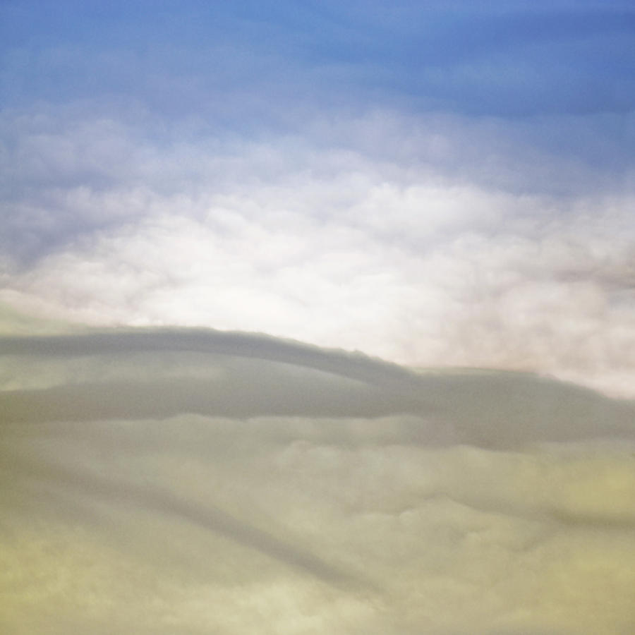 Landscape Photograph - Hills Clouds and Sky by Susan Leggett