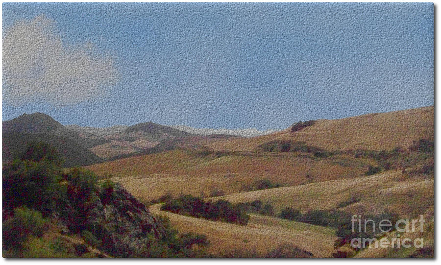 Hills of San Luis Obispo Photograph by Charles Robinson