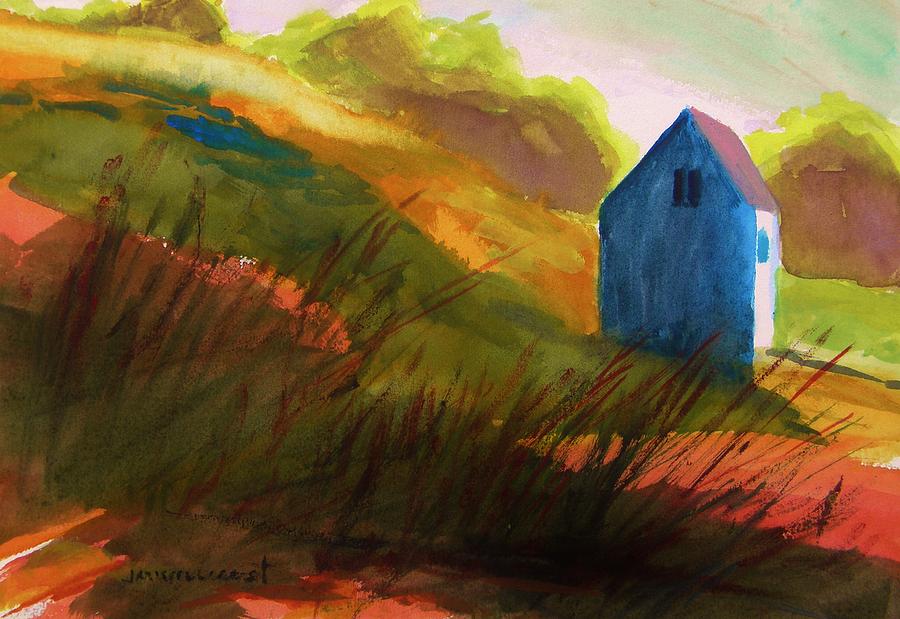 Hillside Home Painting by John Williams