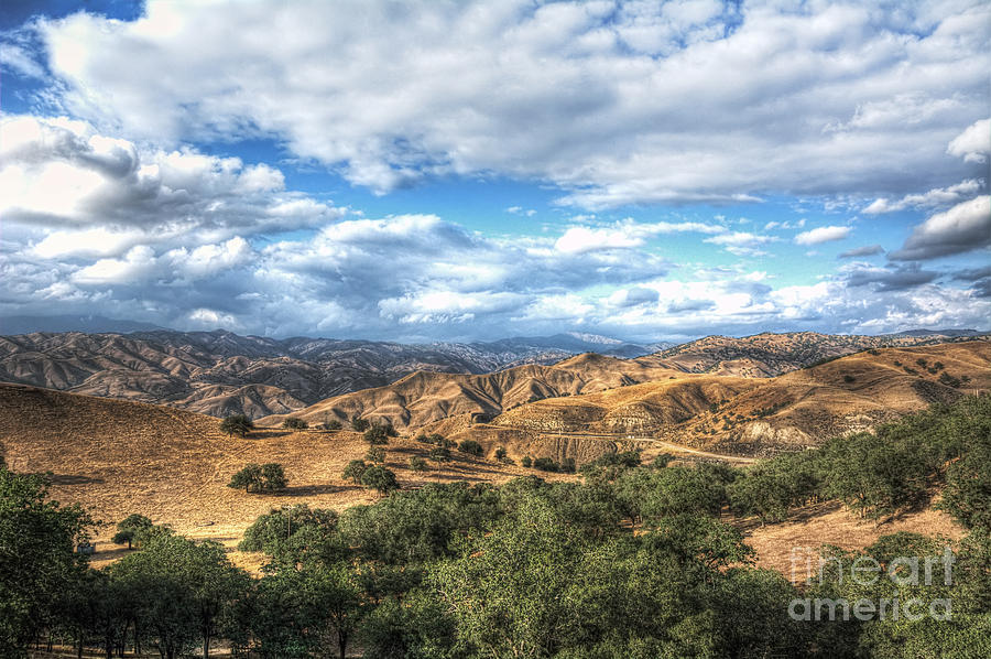Hillside View Photograph by Eddie Yerkish