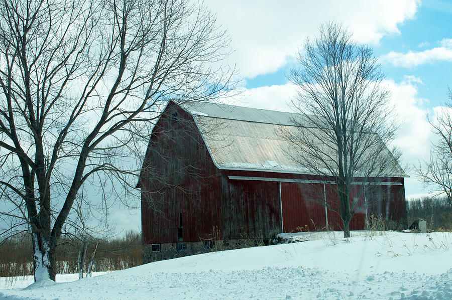 Hilltop Barn Photograph By Linda Kerkau - Fine Art America