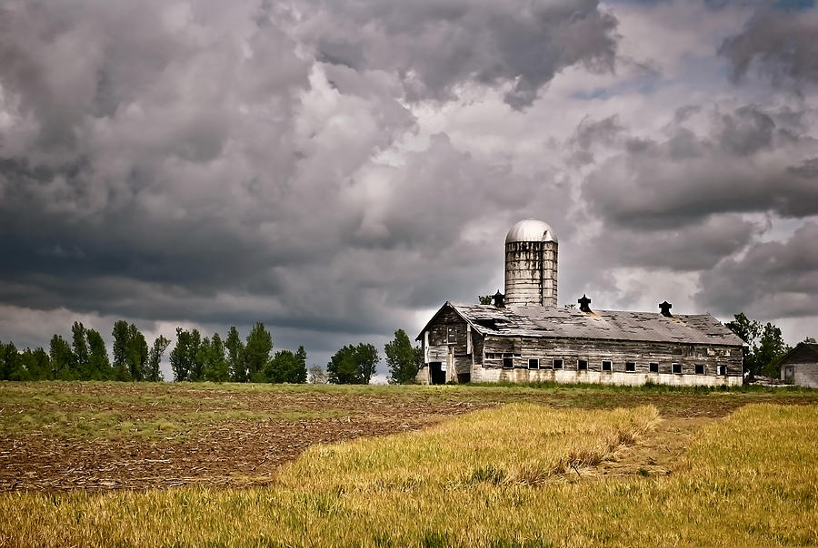 Hilltop Barn Under Storm Clouds 3 Photograph by Greg Jackson