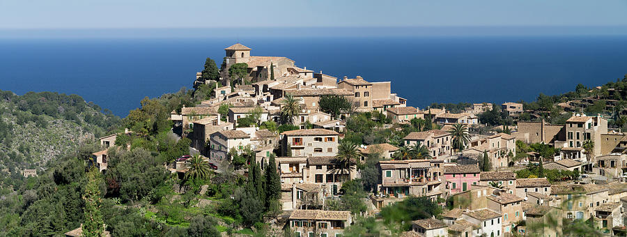 Hilltop Village Of Deia, Mallorca, Spain Photograph by Travelpix Ltd