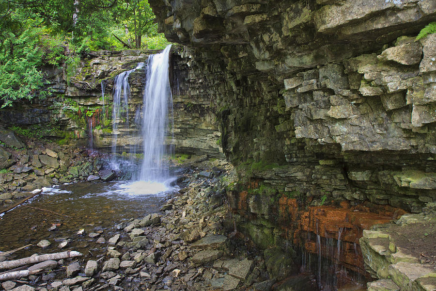 Hilton Falls in Summer Photograph by Gary Hall