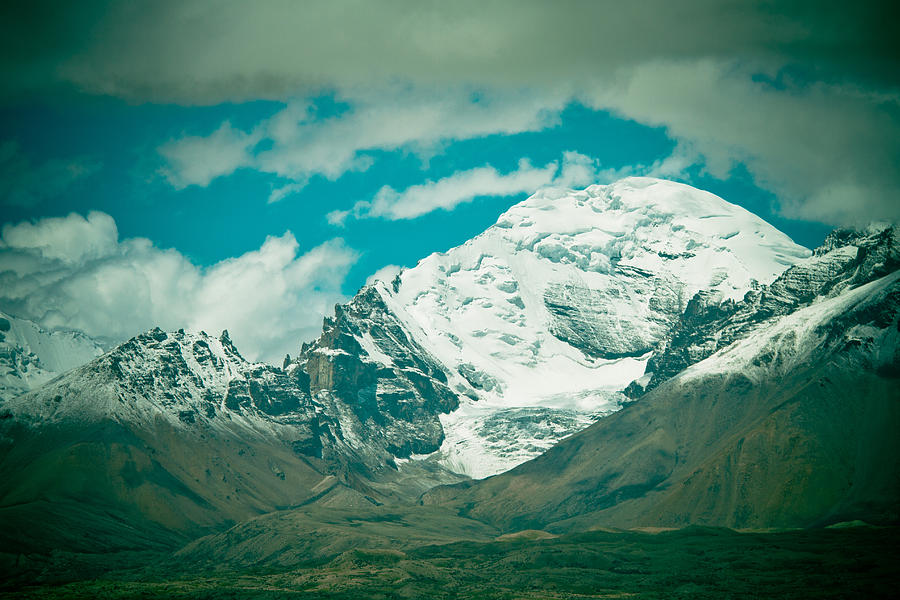 Himalaya Range In Western Tibet Photograph by Raimond Klavins