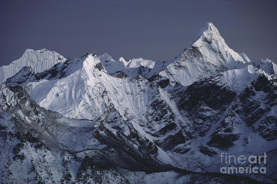 Himalayan Peak Photograph by Art Wolfe