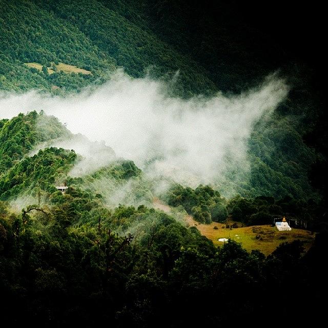 Himalayas Mist Photograph by Raimond Klavins