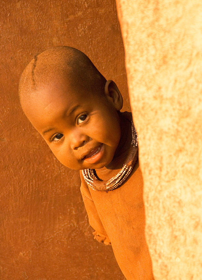 Himba boy Photograph by Dennis Cox