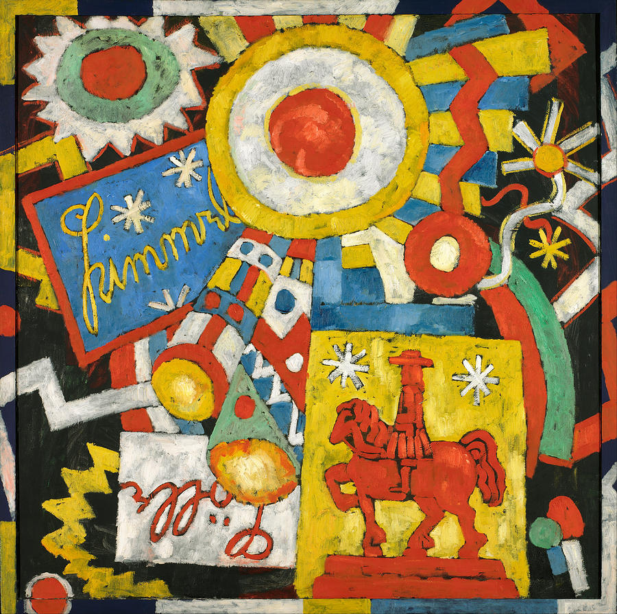 Himmel Painting by Marsden Hartley