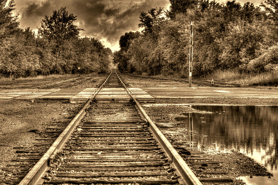 Hinckley Railroad Photograph by Amanda Stadther