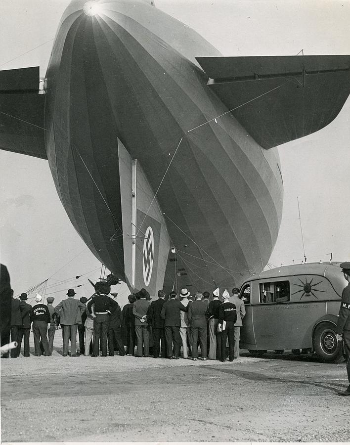  NBC NEWS Panel Wagon HINDENBURG NEW JERSEY 5 6 1937 Digital Art by Robert Rhoads
