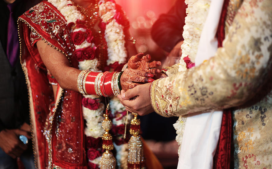 Hindi wedding ceremony Photograph by Rvimages
