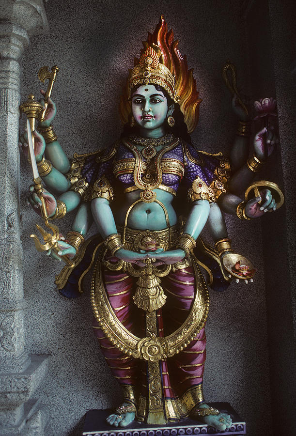 Hindu Goddess Bhairavi Photograph by Carl Purcell.