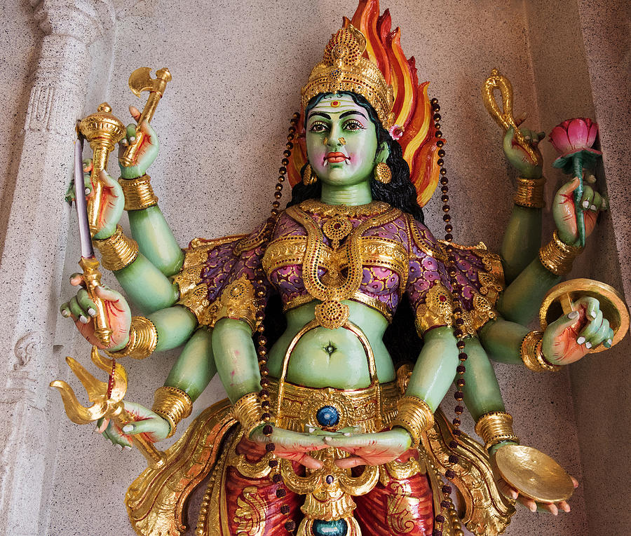 Hindu goddess statue Photograph by Deb Fong Photography