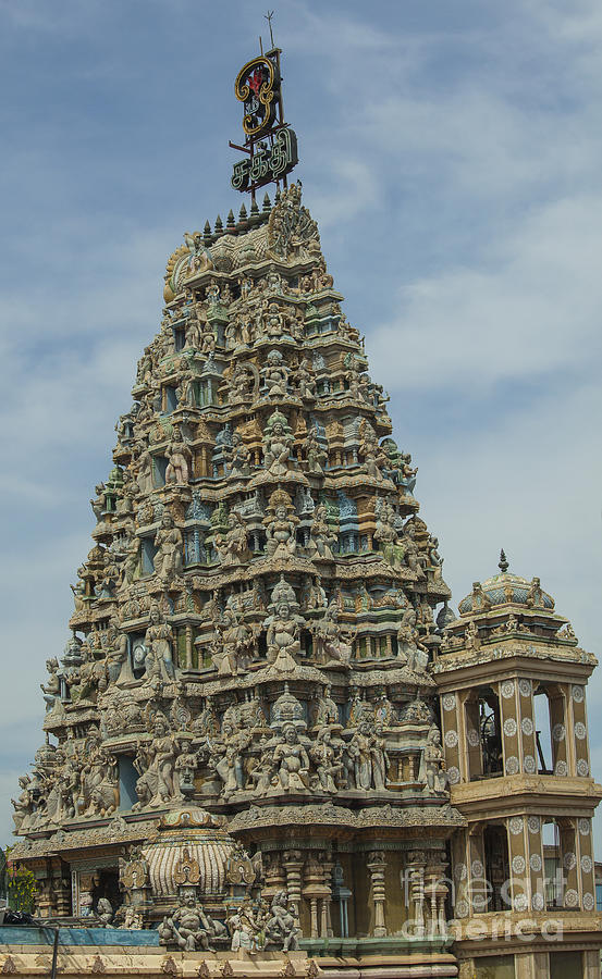 Hindu temple Photograph by Patricia Hofmeester