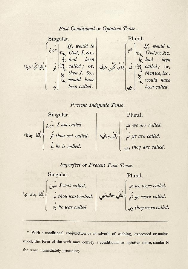 Hindustani Grammar Photograph by Middle Temple Library