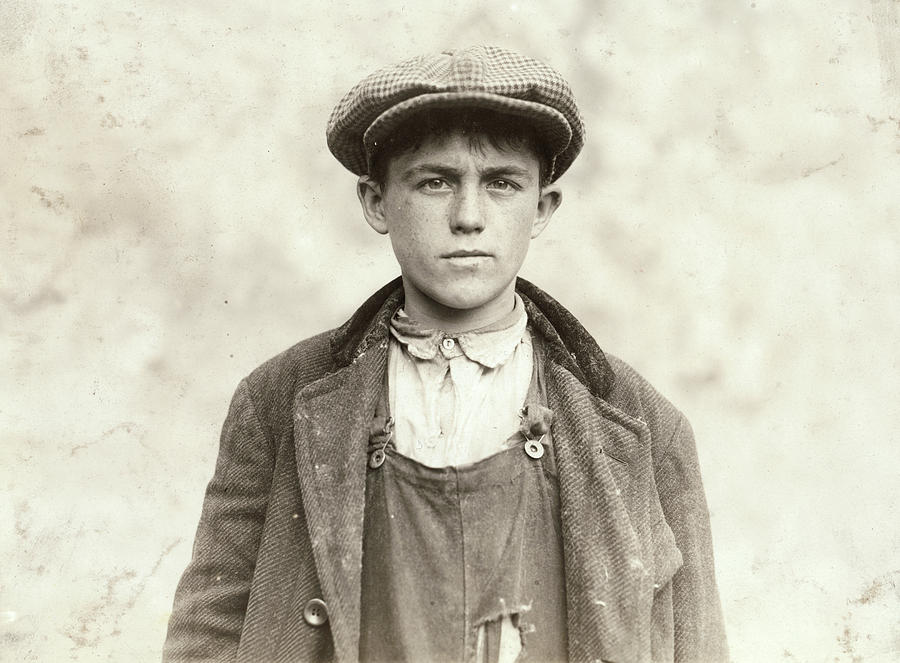 Hat Photograph - Hine Boy, 1916 by Granger
