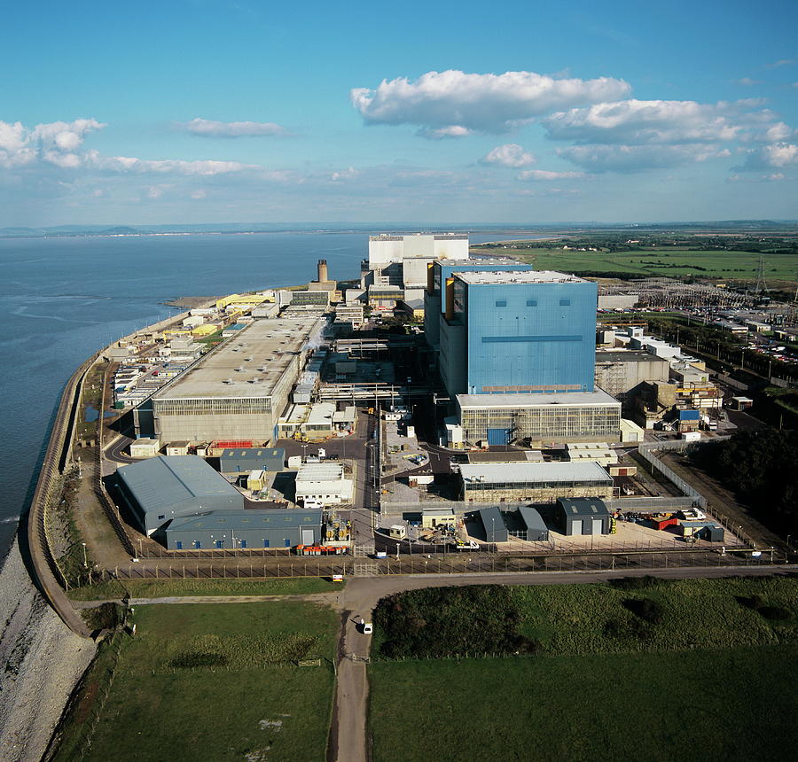 Hinkley Point Nuclear Power Station Photograph By Skyscan/science Photo ...