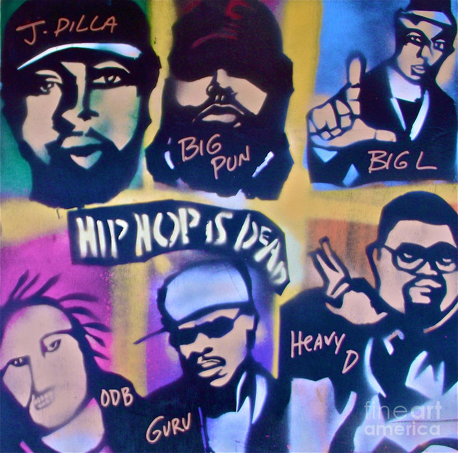 Hip Hop Is Dead 2 Painting by Tony B Conscious - Fine Art America