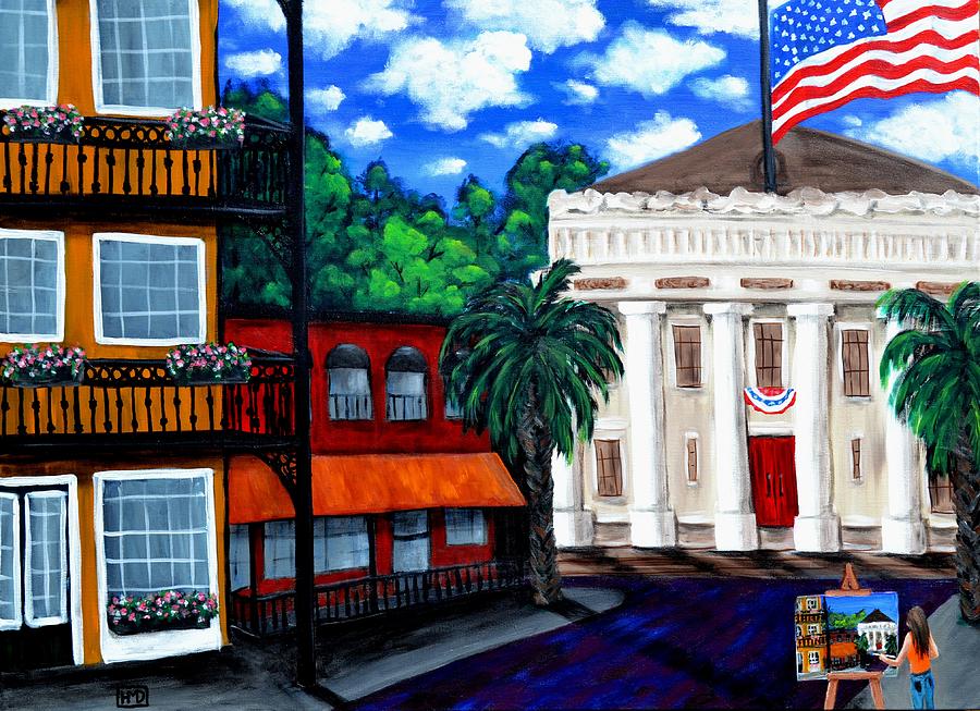 Gainesville Painting - Hippodrome by Holly Donohoe