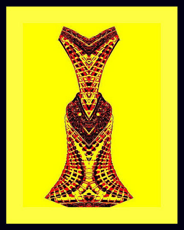 Hippy Dress Digital Art by Mary Russell