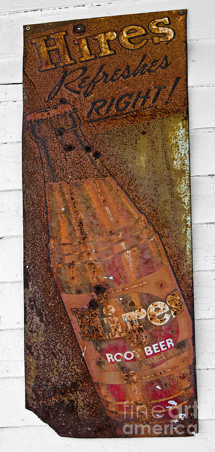 Hires Root Beer Sign Photograph by Paul Mashburn