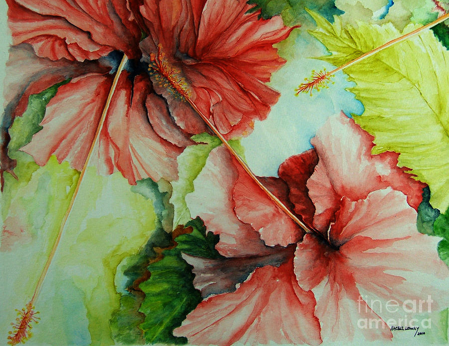 Hiroko's Hibiscus by Rachel Lowry Hiroko's Hibiscus by Rachel Lowry