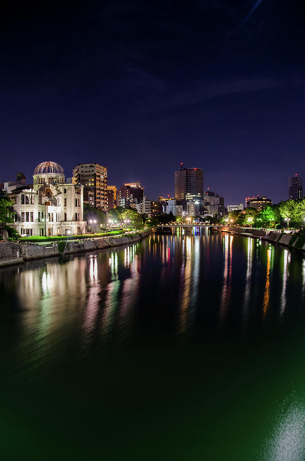 Hiroshima By Night Photograph by Benjamin (bill) Planche - Aldream.net