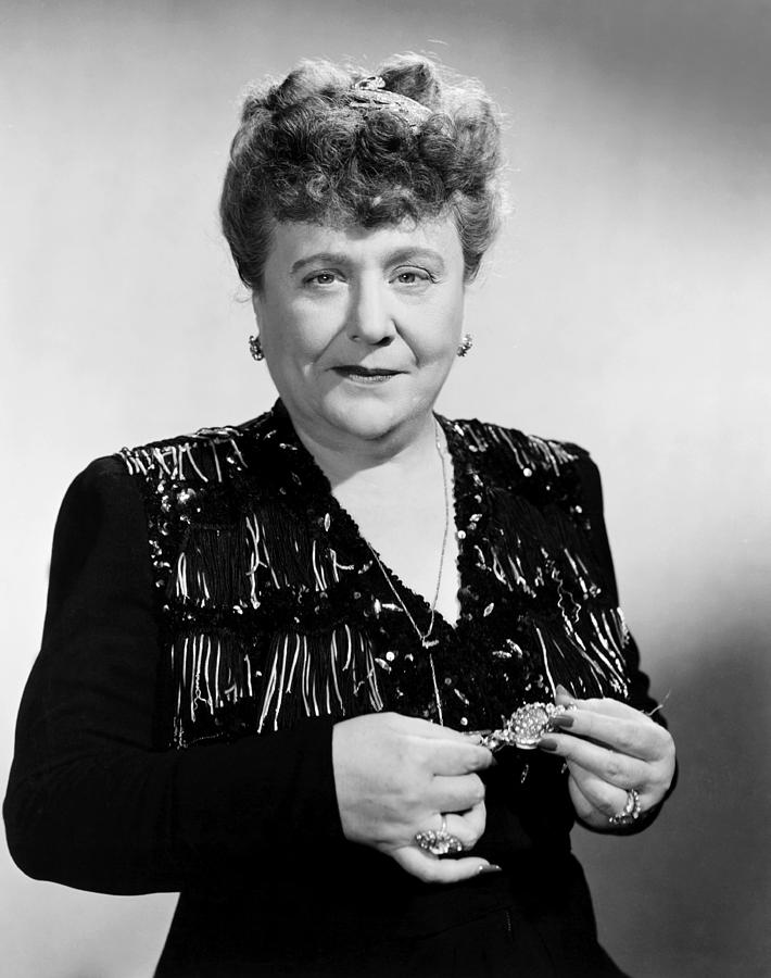 Movie Photograph - His Butlers Sister, Florence Bates, 1943 by Everett