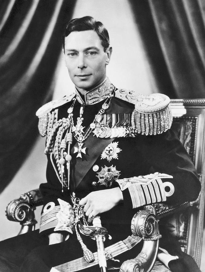 London Photograph - His Majesty King George VI by Underwood Archives