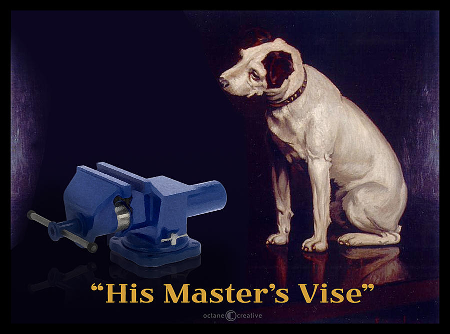 His Masters Vise Painting by Tim Nyberg