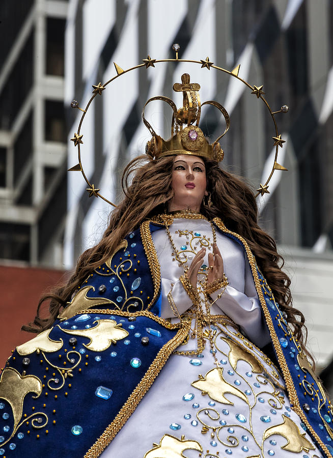 hispanic-day-parade-nyc-2013-religious-symbol-photograph-by-robert