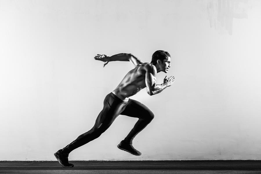 Hispanic Runner Photograph by MichaelSvoboda
