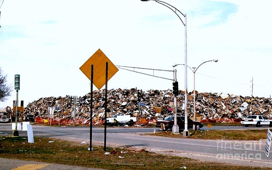 New Orleans Photograph - Historic Aftermath of Entire Neighborhoods Post Hurricane Katrina Photo by Michael Hoard
