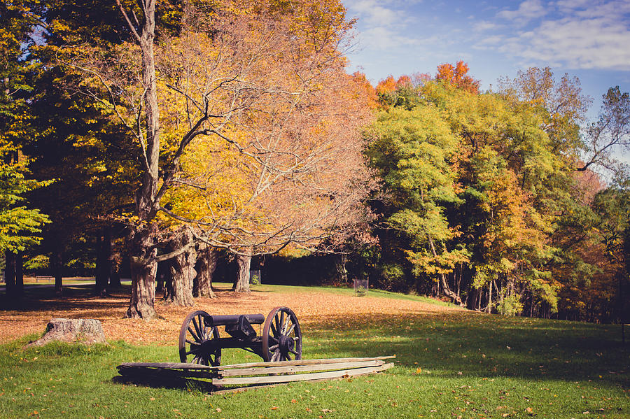 Historic Autumn Photograph by Sara Frank